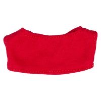 Miś z czerwoną koszulką pod nadruk, brelok (koszulka pakowana oddzielnie)