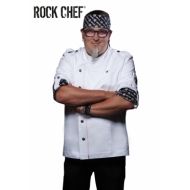 Modna kurtka szefa kuchni Rock Chef