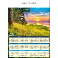 Kalendarz planszowy panoramiczny A27