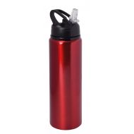 . Nowość - Aluminiowa butelka do picia SPORTY TRANSIT, czerwony