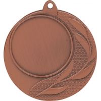 Medal brązowy ogólny z miejscem na emblemat 25 mm - medal stalowy