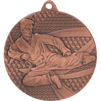 Medal brązowy- karate - medal stalowy
