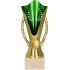 Puchar plastikowy złoto-zielony T-M