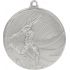 Medal stalowy srebrny piłka nożna z nadrukiem luxor jet