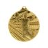 Medal stalowy złoty piłka siatkowa     R- 50 mm, T- 2 mm