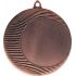 Medal brązowy z miejscem na emblemat 50 mm - medal stalowy z grawerem na laminacie