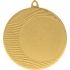 Medal złoty z miejscem na emblemat 50 mm - medal stalowy z grawerem na laminacie
