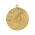 Medal złoty- piłka nożna - medal stalowy     R- 40 mm, T- 2 mm