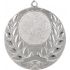 Medal srebrny z miejscem na emblemat 25 mm - medal stalowy z grawerem na laminacie