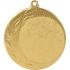 Medal złoty ogólny z miejscem na emblemat 50 mm - medal stalowy z grawerowaniem na laminacie