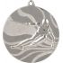 Medal srebrny zjazd narciarski - medal stalowy