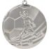 Medal srebrny- piłka nożna - medal stalowy